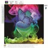 Colorful Butterfly - Partial Round Diamond Painting(30*30cm)