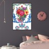 Colorful Flowers-Partial Round Diamond Painting