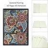 DIY Flower Special Shaped Diamond Painting 60 Pages A5 Notebook Diary Book