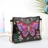 DIY Butterfly Special Shaped Diamond Painting Leather Chain Crossbody Bags