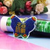 Butterfly Keychain- Bead Embroidery