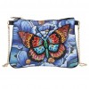 DIY Butterfly Special Shaped Diamond Painting Leather Chain Messenger Bags