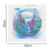 Flower and Butterfly - Crystal Rhinestone Diamond Painting