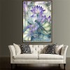 Dragonfly Lotus Flower - Full Round Diamond Painting