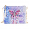 DIY Butterfly Special Shaped Diamond Painting Leather Chain Shoulder Bags