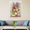 Charming Flowerpot - Partial Round Diamond Painting