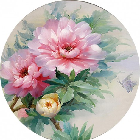 Flower - Full Round Diamond Painting(40*40cm)