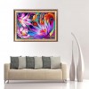 Colorful Flower - Full Round Diamond Painting