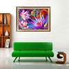 Colorful Flower - Full Round Diamond Painting