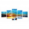 5pcs/set Sunset - Full Round Diamond Painting