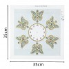 DIY Butterfly Special Shaped Diamond Painting Cross Stitch Clock Home Decor