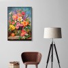 Flower Vase - Full Round Diamond Painting