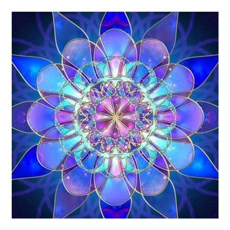 Dreamy Flower - Full Round Diamond Painting