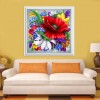 Flower - Partial Round Diamond Painting