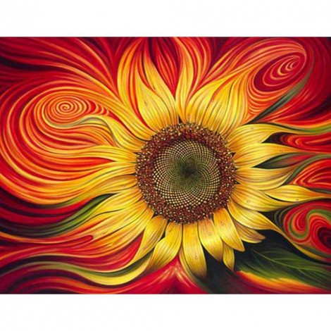 Sunflower - Full Square Diamond Painting(40x50cm)