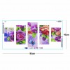 5pcs/set Butterfly Flowers - Full Round Diamond Painting(95*45cm)