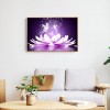 Gorgeous Lotus - Full Round Diamond Painting