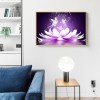 Gorgeous Lotus - Full Round Diamond Painting