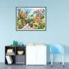 Butterfly Garden - Full Round Diamond Painting