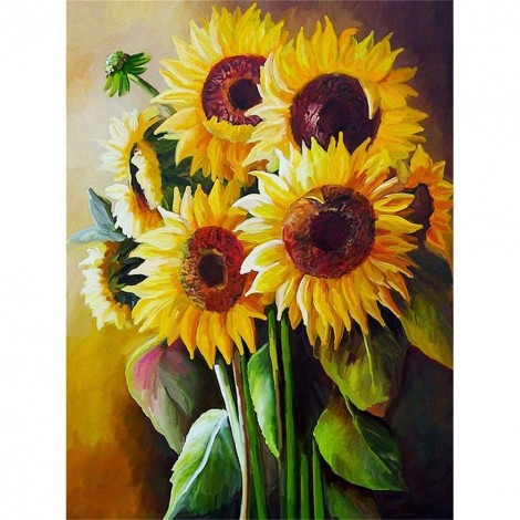 Sunflower - Full Square Diamond Painting