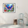 Colorful Butterfly - Full Round Diamond Painting