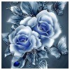 Rose - Partial Round Diamond Painting(25*25cm)