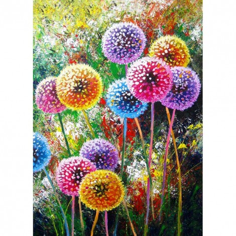 Dandelion - Full Square Diamond Painting(40*50cm)