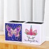 DIY 5D Star Butterfly Diamond Painting Storage Box Home Foldable Organizer