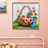 Flower Basket - Full Round Diamond Painting