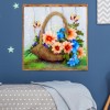 Flower Basket - Full Round Diamond Painting