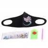 DIY 5D Mosaic Part Drill Color Butterfly Diamond Decor Mask Painting Kit