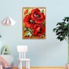 Poppy flowers- Full Square Diamond Painting