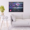 Butterfly Letter- Full Round Diamond Painting