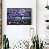 Butterfly Letter- Full Round Diamond Painting