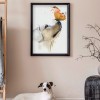 Dog Butterfly  - Full Round Diamond Painting