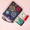 DIY Butterfly Special Shaped Diamond Painting Wristlet Clutch Women Wallet