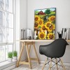 Sunflower - Full Round Diamond Painting