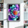 Fluorescent Flower - Full Round Diamond Painting