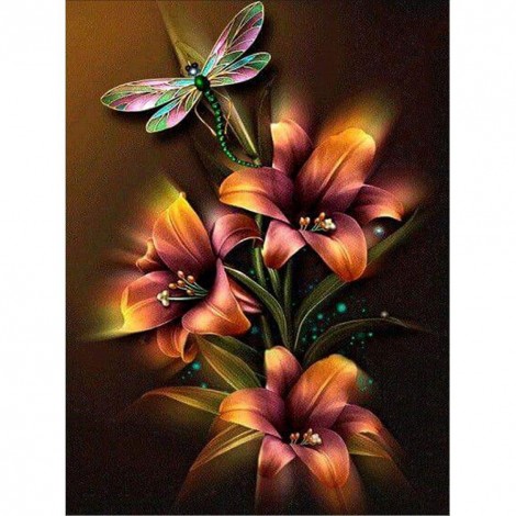 Flower - Full Square Diamond Painting