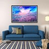 Dreaming Flower Field - Full Round Diamond Painting