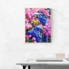 Parrots Flowers - Partial Round Diamond Painting