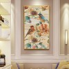 Flower Bird - Crystal Rhinestone Diamond Painting(85x45cm)