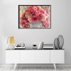 Pink Flower - Full Round Diamond Painting