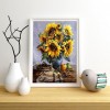 Sunflower - Full Round Diamond Painting(40*50cm)