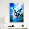 Butterfly Girl - Full Square Diamond Painting(40x50cm)