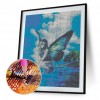 Butterfly Girl - Full Square Diamond Painting(40x50cm)