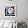 Butterfly Moon-Full Round Diamond Painting