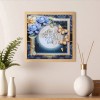 Butterfly Moon-Full Round Diamond Painting