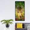 Flower Deer - Full Round Diamond Painting(100*50cm)