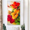 Flower -Full Round Diamond Painting(85*45cm)